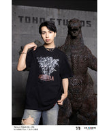 ゴジラ 70 周年記念　昭和シリーズシーンイラストTシャツ5（アセンブル）