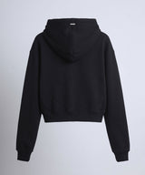 【予約　9/29発送】【ALIBURA】ラメロゴWジップコンパクトパーカー/レディース