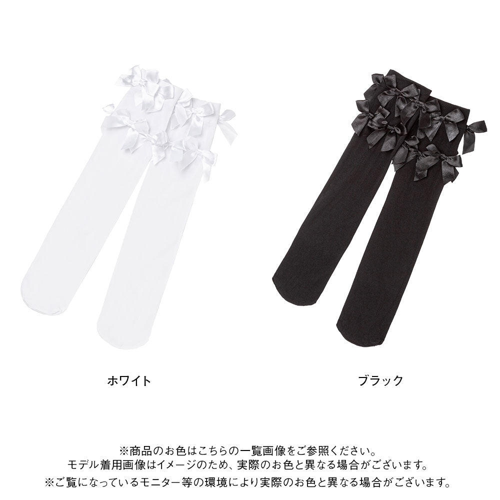 【メール便】リボンガーリーソックス – レディースファッション通販の夢展望【公式】