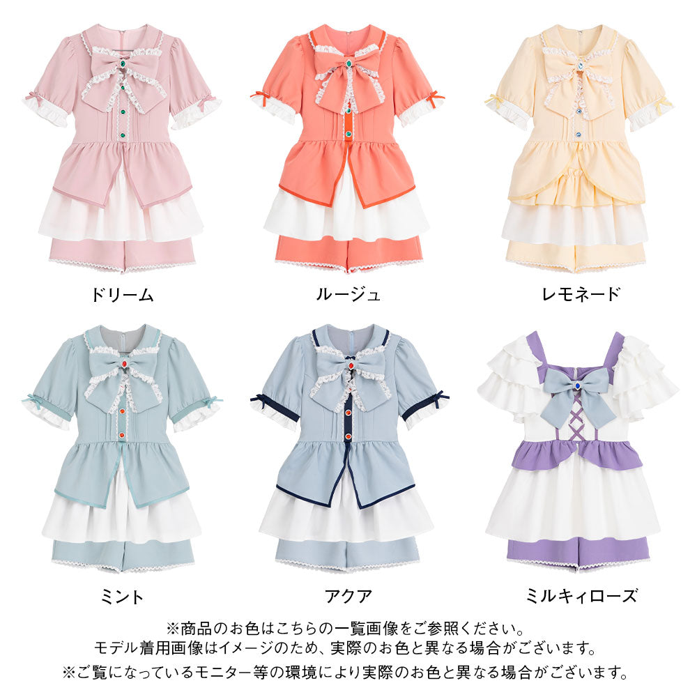 Yes!プリキュア5Go!Go!×DML】キラキラビジューセットアップ