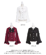 【予約　9/25発送】【本店限定】フリルはしごレース姫袖ブラウス【SD】