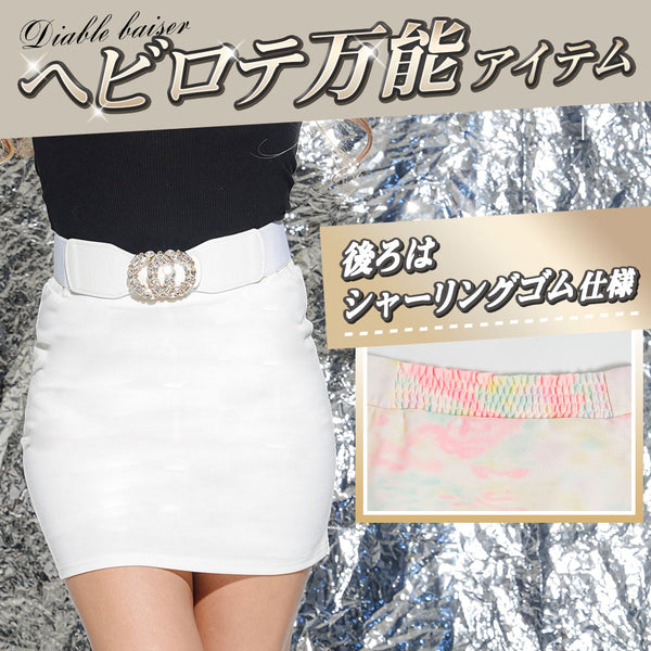 【メール便】ミニタイトスカート【S~3L】