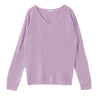 ラベンダーVネック