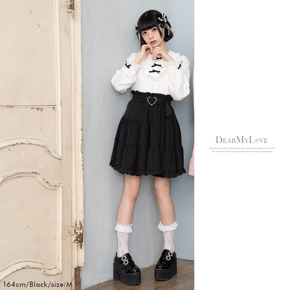 dreamy doll house ハートスカート Dreamy Dollhouse Skirt by Angelic Pretty