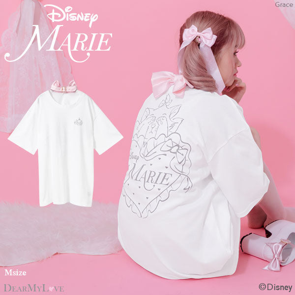 【海外発送不可】【Disney/マリー】首輪Tシャツ