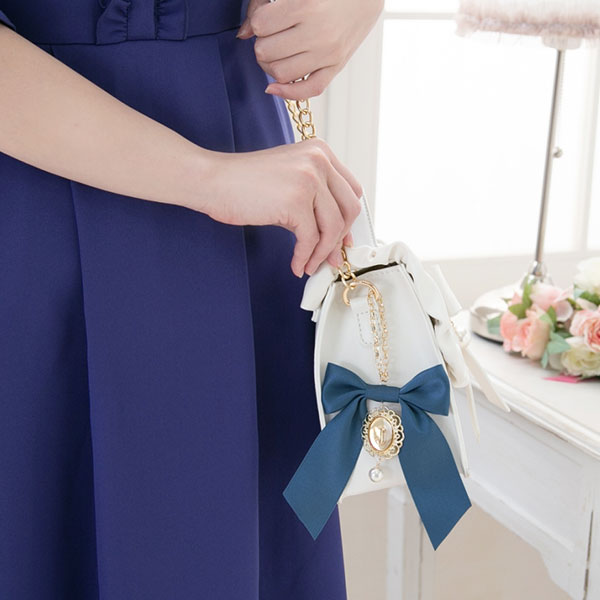 イニシャルチャームリボンクリップ – レディースファッション通販の夢