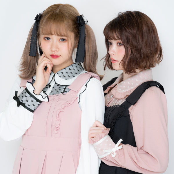 ❤️yori❤️リボンパフスリーブブラウス❤️ Yori ヨリ リボンパフスリーブブラウス 長袖 シャツ YR2121-096AW