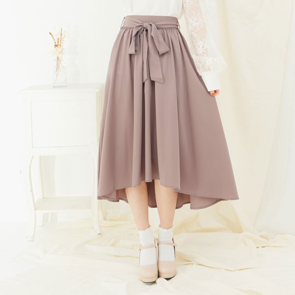 【メール便】フィッシュテールリボンスカート