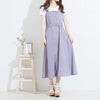くすみパープル　ロング