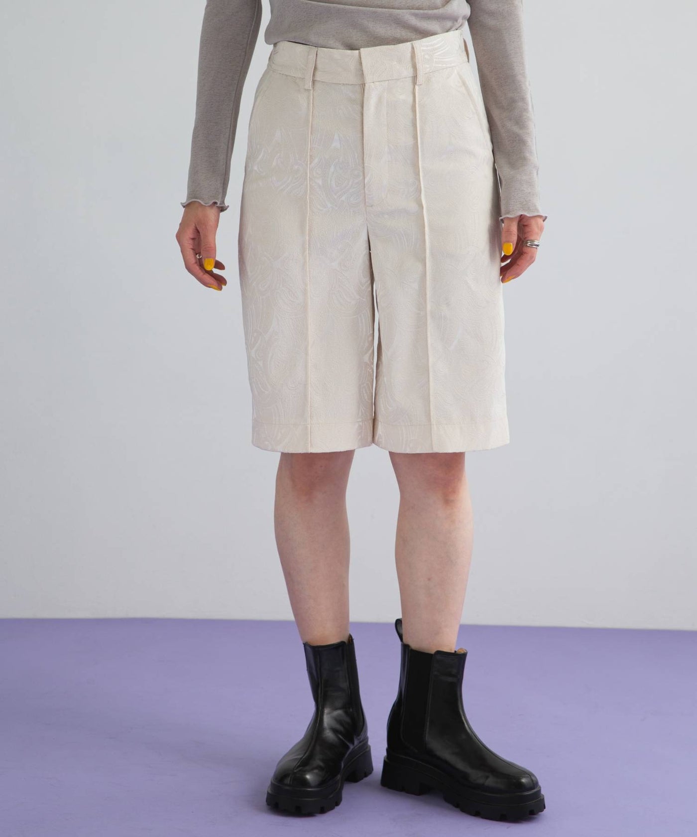 ジャガード柄ショートパンツ – レディースファッション通販の夢展望