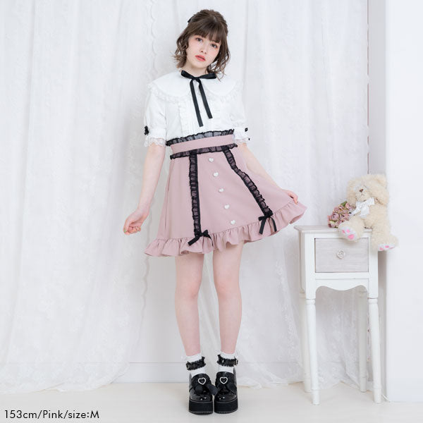 アミティエ ☆リボン装飾とフリルいっぱいの超可愛いスカート☆試着のみ Amazon.co.jp: [TOWYYO] 量産型 スカート レディース 可愛い