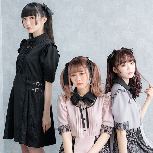 サイドレースバックルベルトワンピース – レディースファッション通販