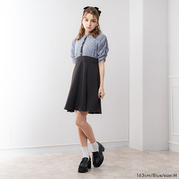 Nodress 2024ss ブラック リボン レース ストッキング　五分丈 Nodress 2024ss ブラック リボン レース ストッキング 五分丈