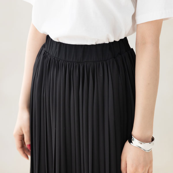美品 MARNI 総柄 シルク シフォン ロング イージースカート