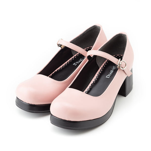 トクとユウ パンプス ロリータ ピンク 量産型 Amazon | [トクとユウ] ロリータシューズ 美脚パンプス