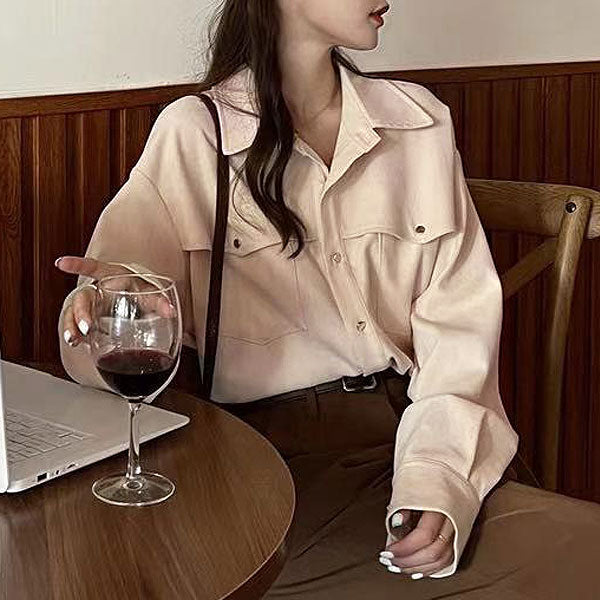 フロントフラップポケットシャツ – レディースファッション通販の夢