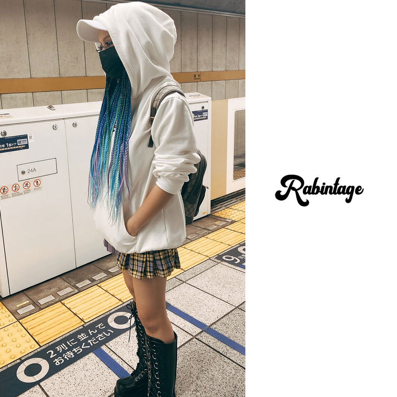 【Rabintage】Retoro Girl Rabbit Hoodie
