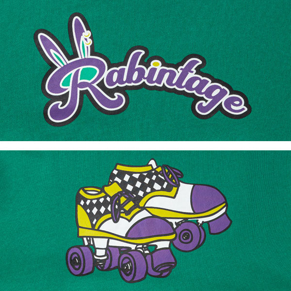【2buy3buy対象】【Rabintage】Color Rabbit Logo Top