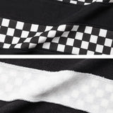 【Rabintage】Checker flag Denim blouson