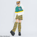 【Rabintage】Pop Check Mini Skirt