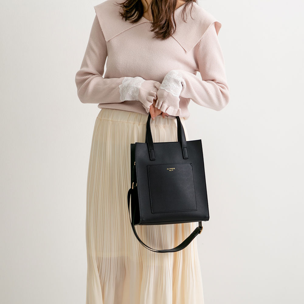 スクエア2WAYトートバッグ – レディースファッション通販の夢展望【公式】