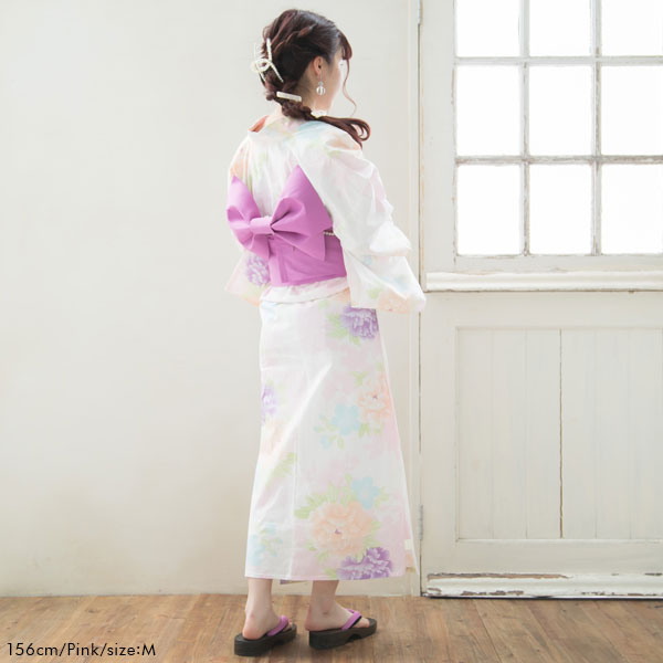 牡丹柄浴衣3点セット – レディースファッション通販の夢展望【公式】