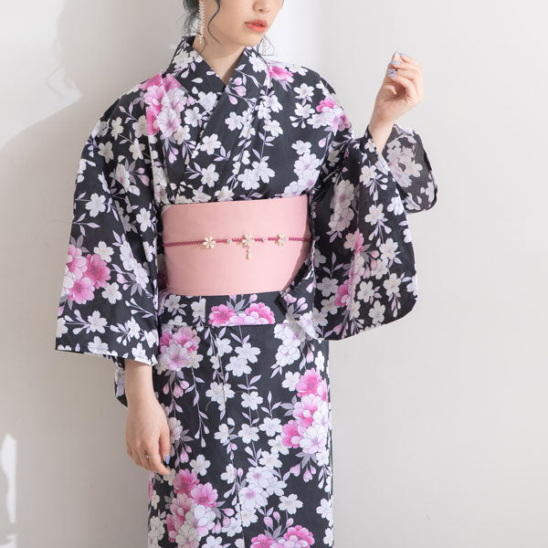 まとめ買い対象】八重桜柄浴衣3点セット – レディースファッション通販 