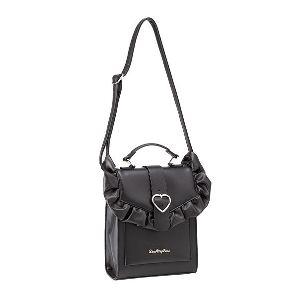 ハートバックルフリル3wayバッグ – レディースファッション通販の夢