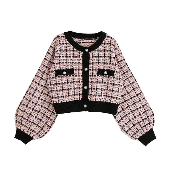 ドットスパンコールカーディガン | Cardigan,長袖 | | TREFLE＋1