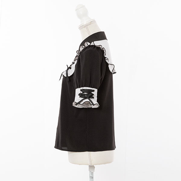 最終値下げ　fennel 新品未使用　バックリボン　レースブラウス　エムズ 最終値下げ fennel 新品未使用 バックリボン レースブラウス