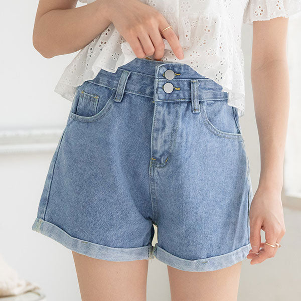 DIANTEロールアップショートパンツ Roll up denim short pants | DIANTÉ (ディアンテ)公式通販サイト