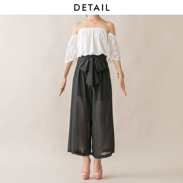 ビッグリボンレースロンパース – レディースファッション通販の