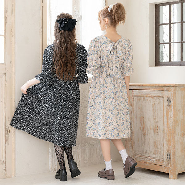 前後2WAYリボンワンピース – レディースファッション通販の夢展望【公式】