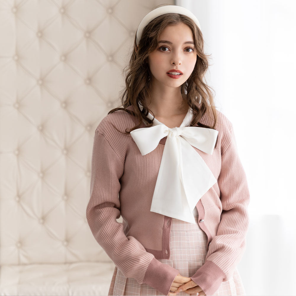 美品　完売　ハイゲージシアーリブニットトップ　ピンク　ロンハーマン別注　エブール ALEGRE]シアーリブニット | KOBUNSHA SELECT SHOP | [ALEGRE