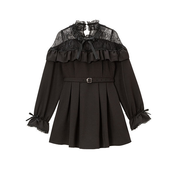 オフショルレースフリルワンピース – レディースファッション通販の夢