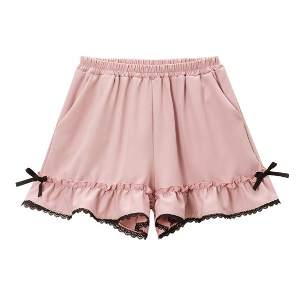 ちら見せフリルショートパンツ – レディースファッション通販の