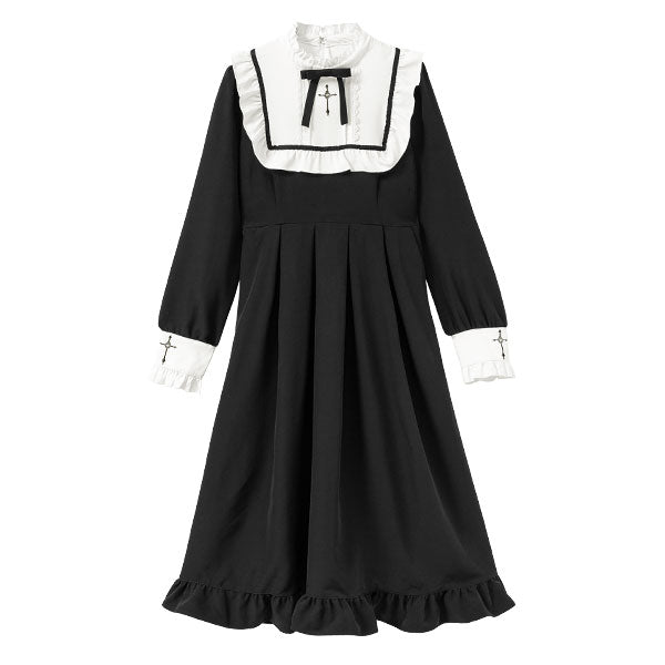 クロス刺繍シスターワンピース – レディースファッション通販の
