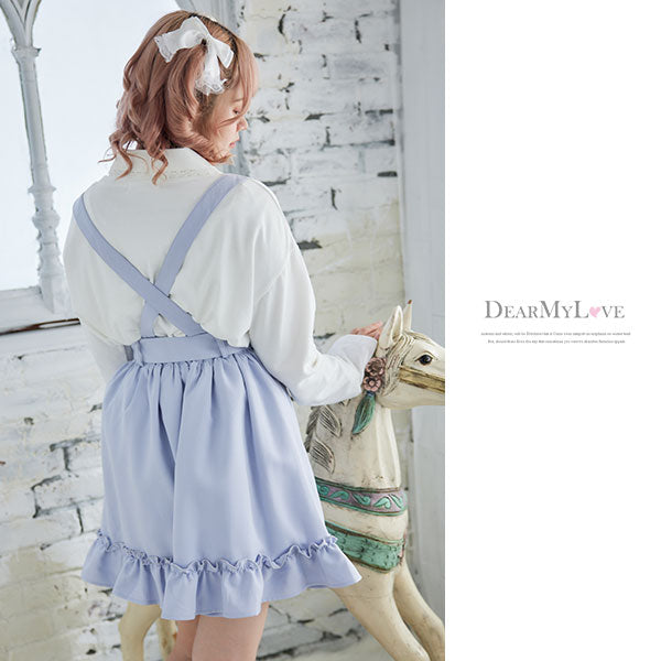 うさ耳サスペンダースカート – レディースファッション通販の夢展望  