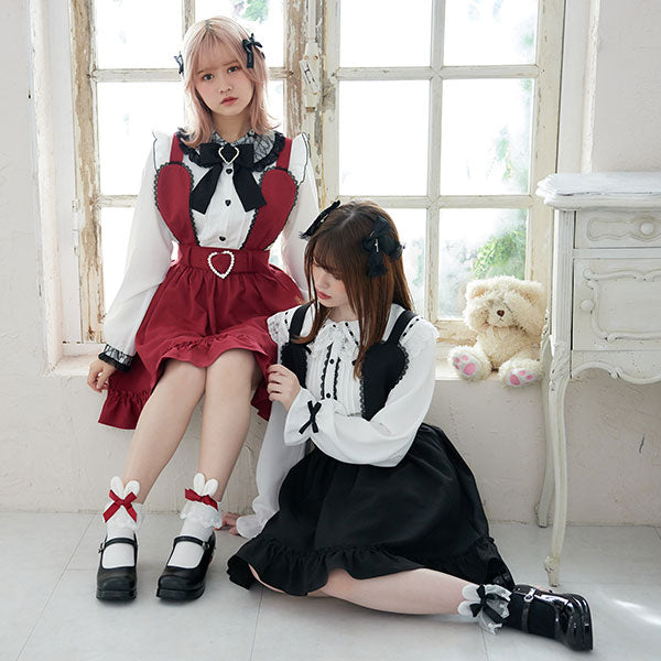 うさ耳サスペンダースカート – レディースファッション通販の夢展望  