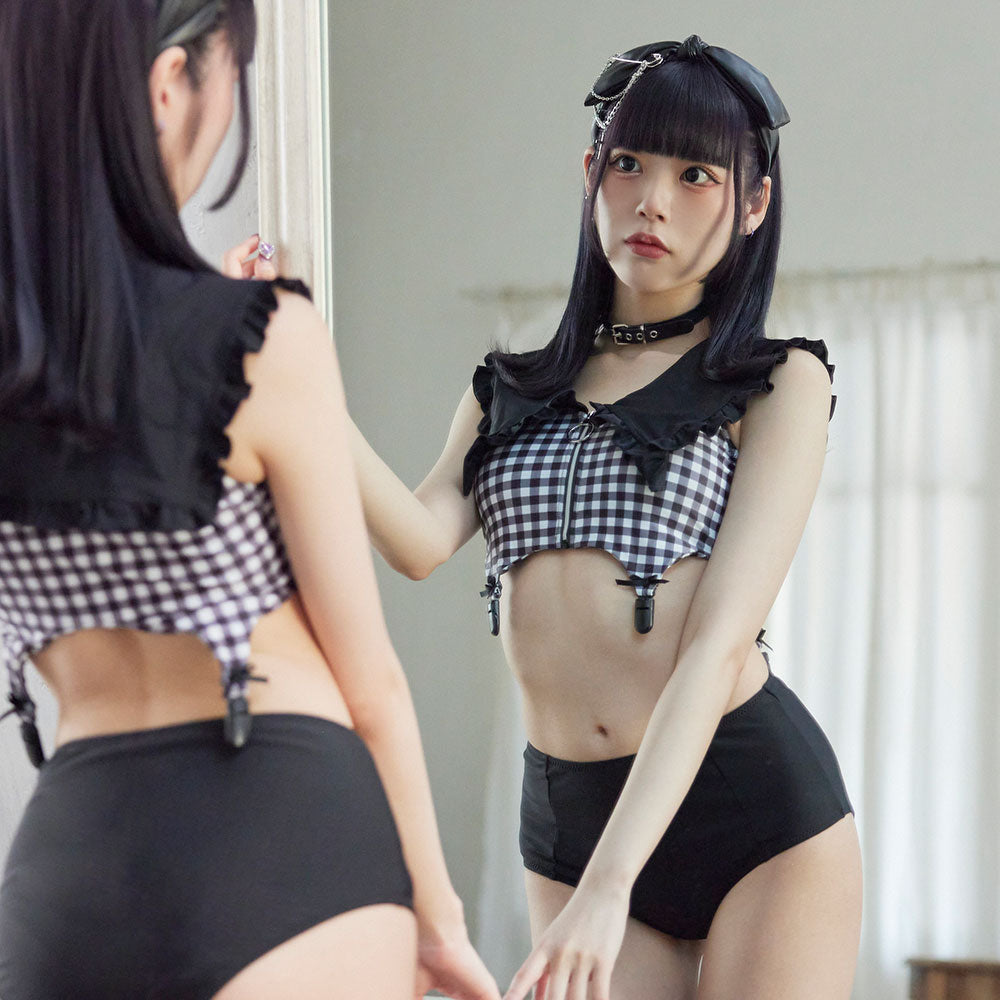 DearMyLove ガーターロングスカート水着 楽天市場】【SALE】 ガーターロングスカート水着 レディース