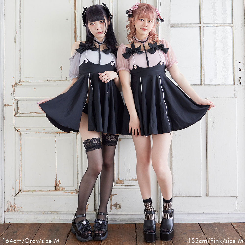 チェーンジャンスカワンピース水着 – レディースファッション通販の夢