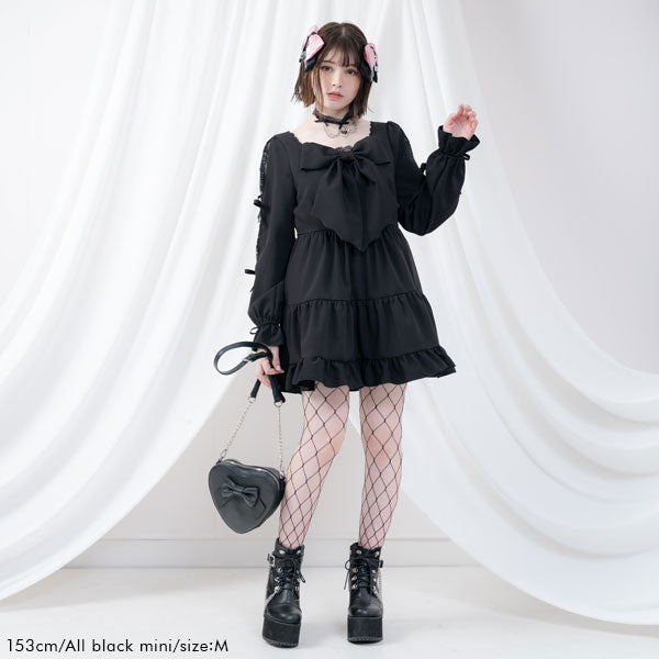 小悪魔リボンレースワンピース – レディースファッション通販の