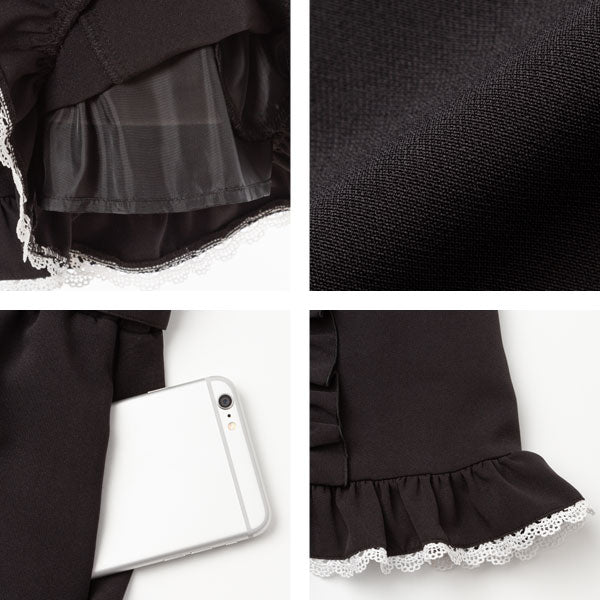 バックルベルトフリルレースショートパンツ – レディースファッション