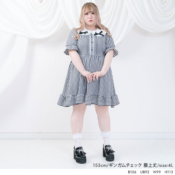 丸襟リボンワンピース – レディースファッション通販の夢展望