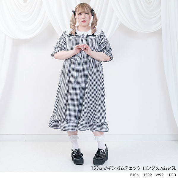 丸襟リボンワンピース – レディースファッション通販の夢展望【公式】