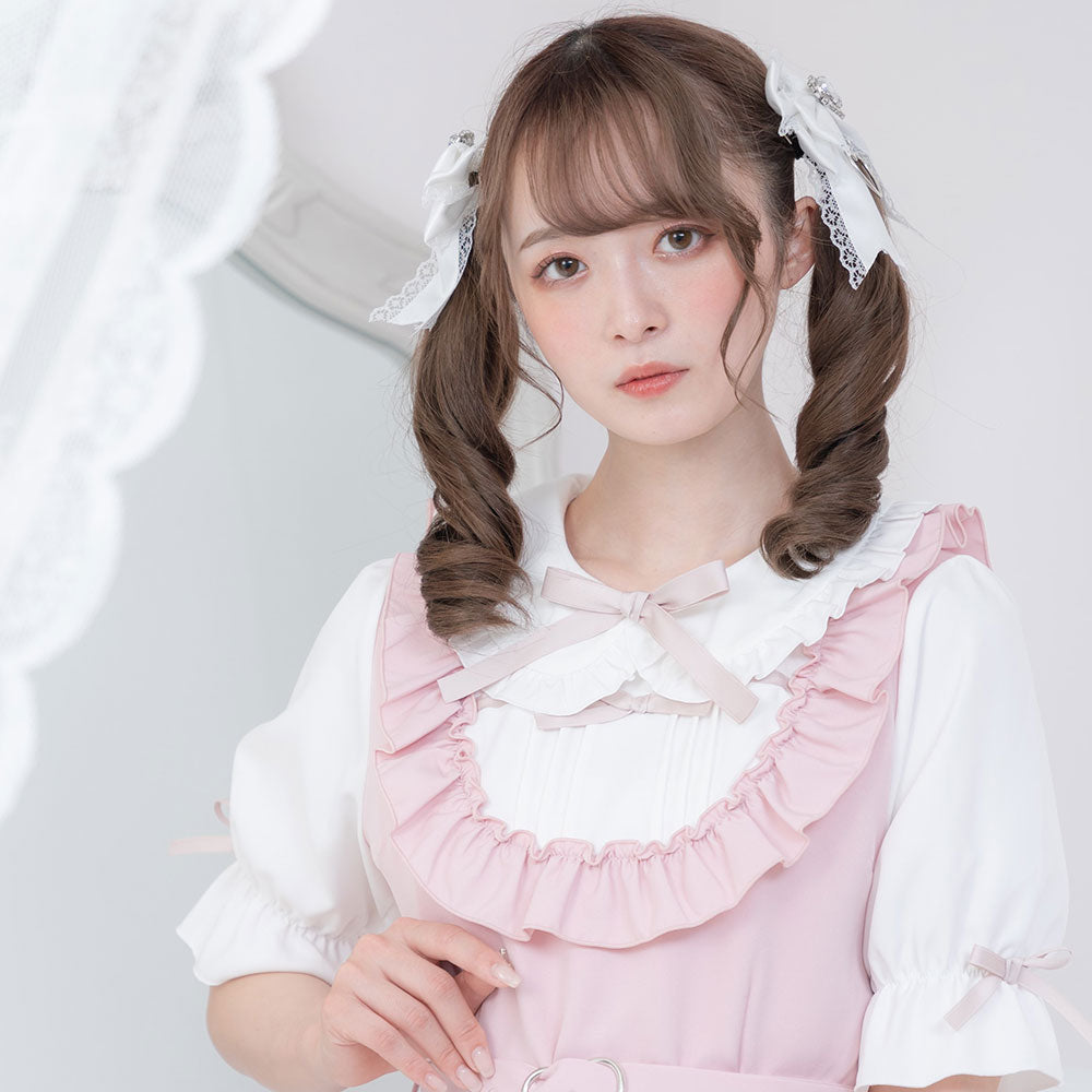 お茶会フリルリボンワンピース – レディースファッション通販の