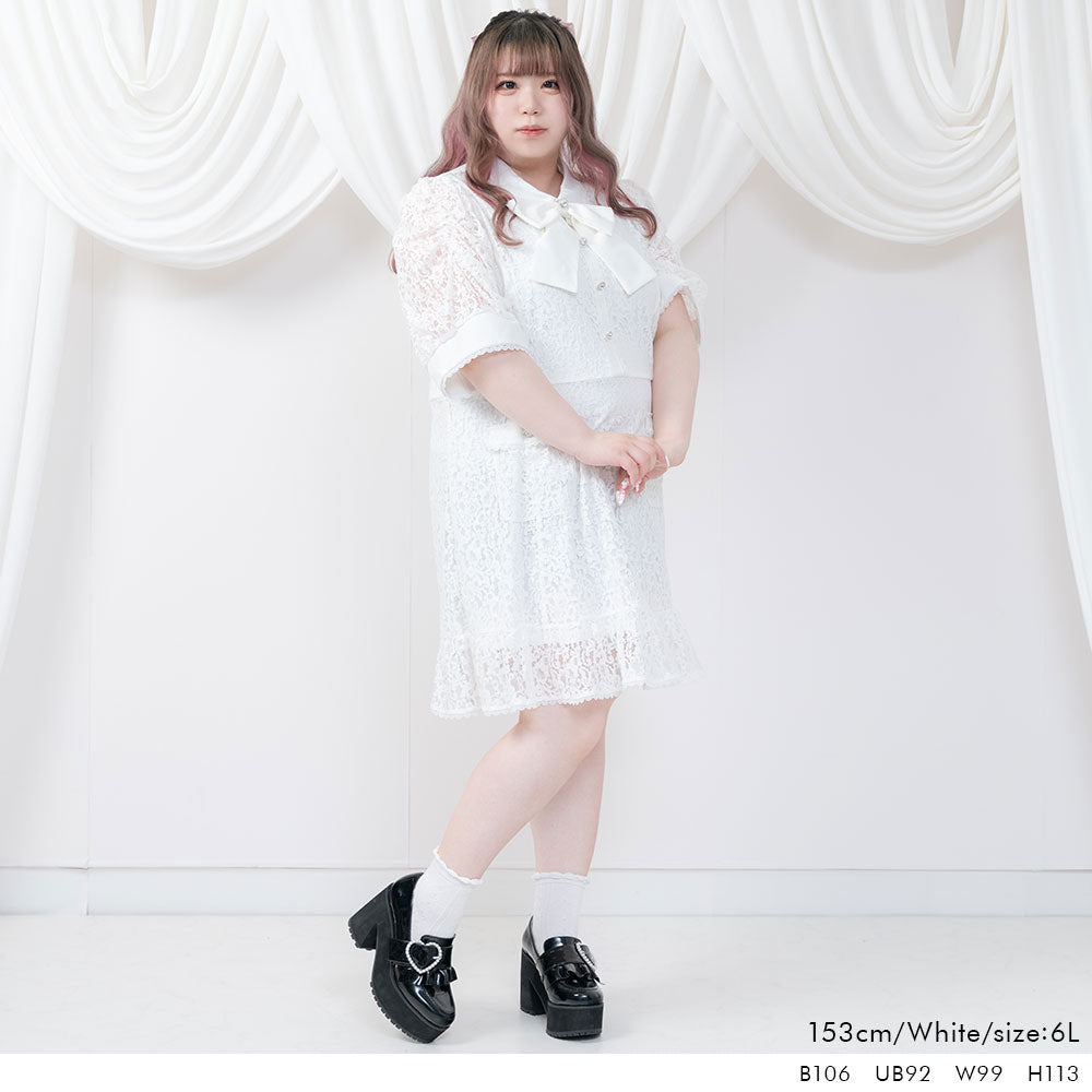 夢展望　新品ワンピース　６L Dear my Love 夢展望 レディース 地雷系 量産系 ワンピース SIZE