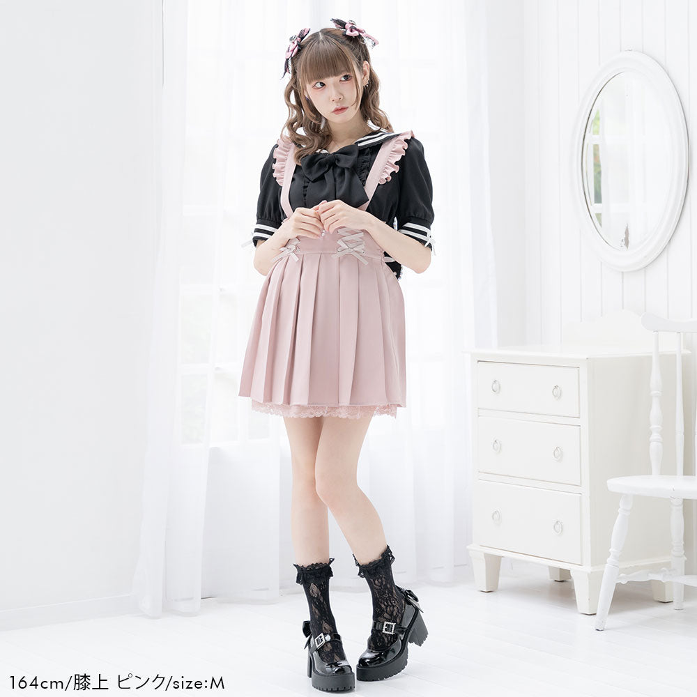 Admiral プリーツスカート ブラウン系 PLEATS PLEASE(プリーツプリーズ) 総柄プリーツスカート