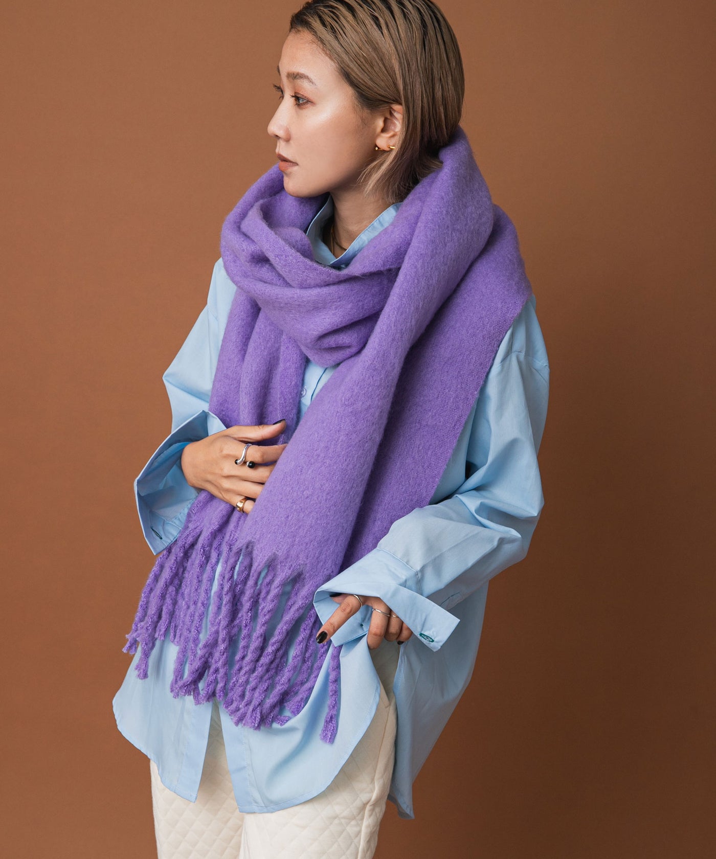 バルキーカラフルマフラー – レディースファッション通販の夢展望【公式】