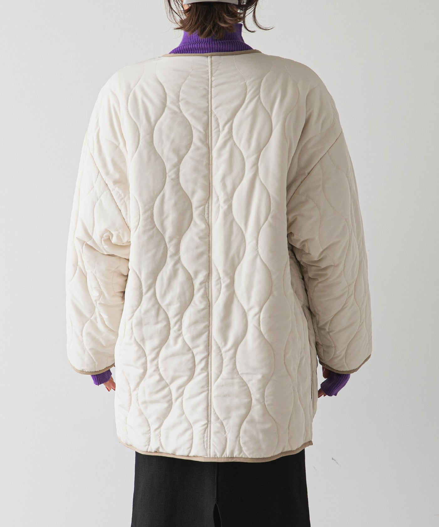 キルティングリバーシブルジャケット – レディースファッション通販の